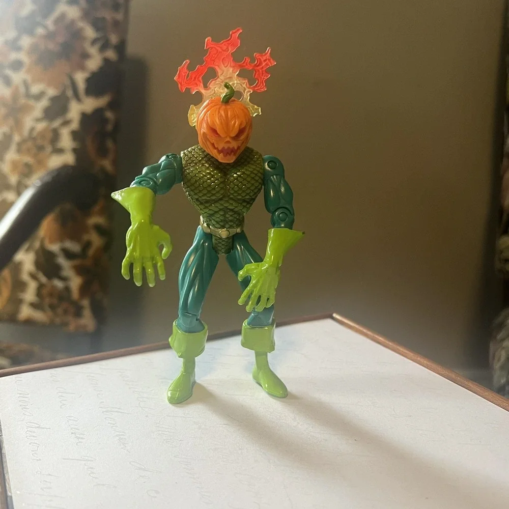 SPIDER-MAN Animated Series MAD JACK OLANTERN Toybiz Inc 1998 Marvel universe